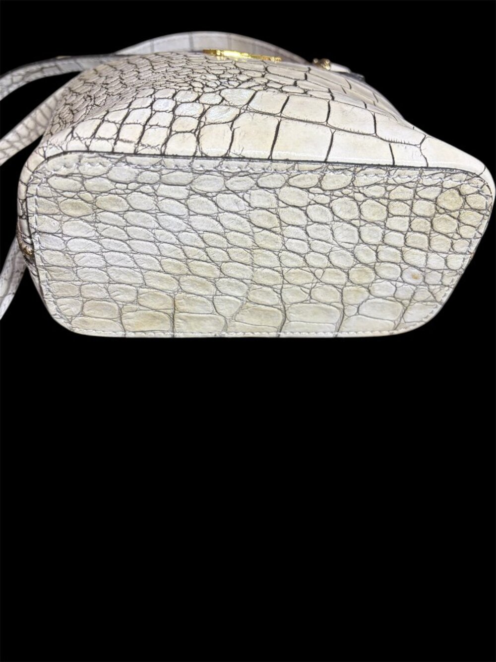 PRATESI ITALIAN LEATHER CROSSBODY EUC WITH DUSTY - Picture 7 of 7